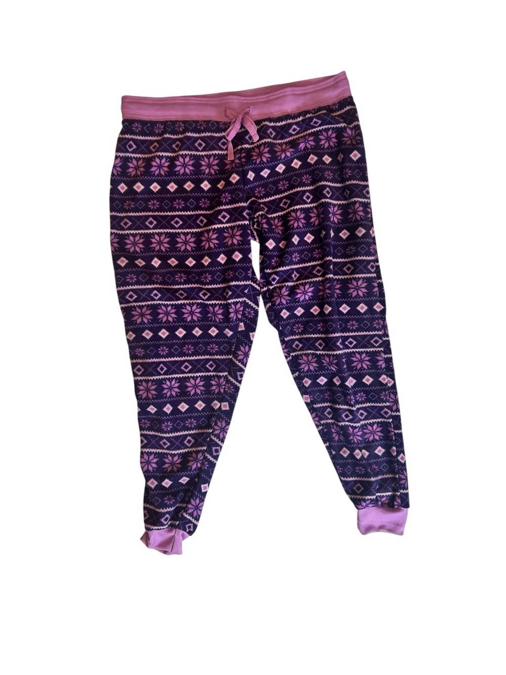 Mountain Peak Lounge Pants – NWT Purple Size Large Soft Joggers Fabric SZ L